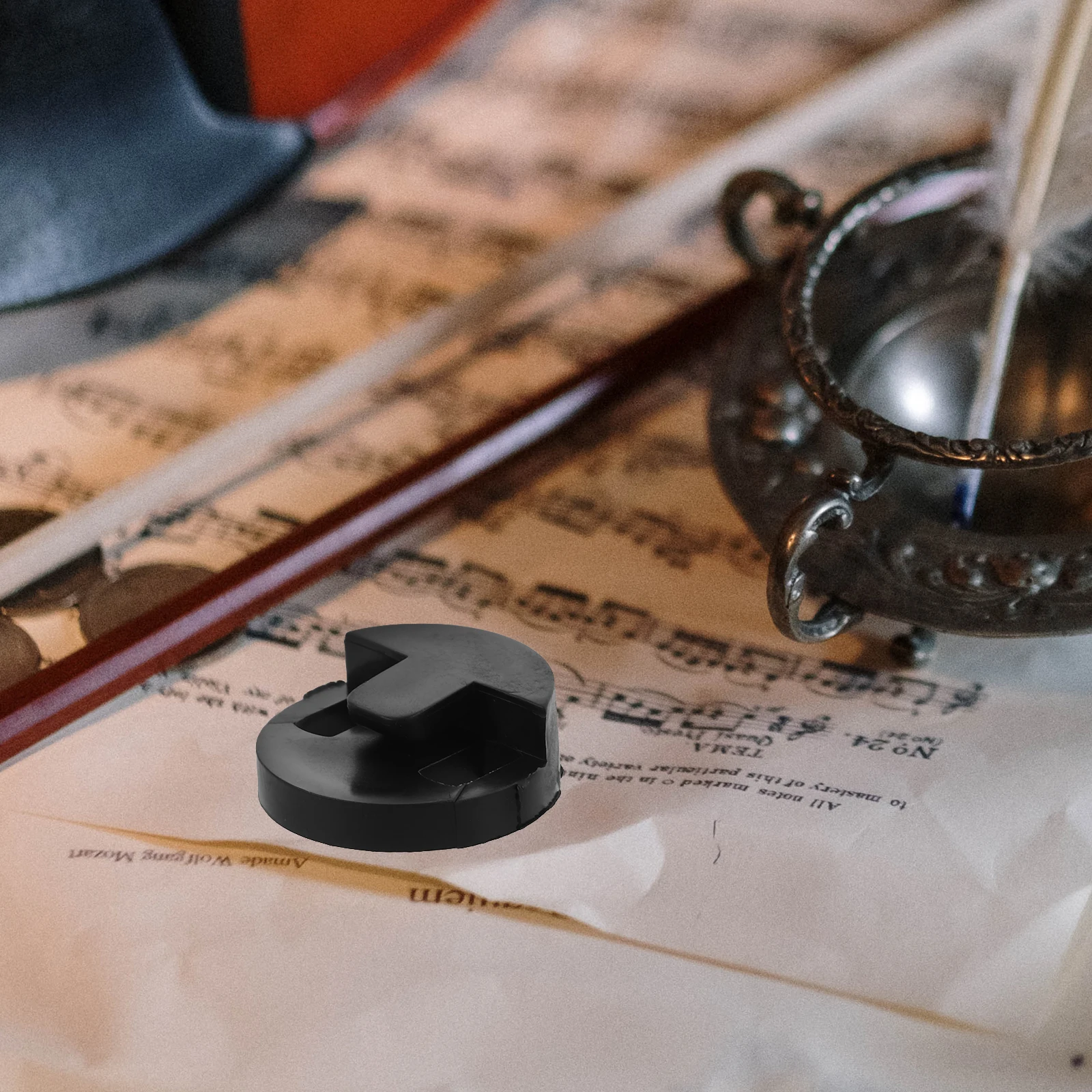 

Cello Accessories Compatible with Instrument Accessory Adjustable Wolf Mute Metal Tone