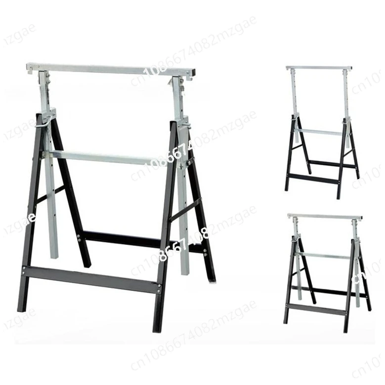 Supply of height adjustable folding saw horses, iron, lifting brackets