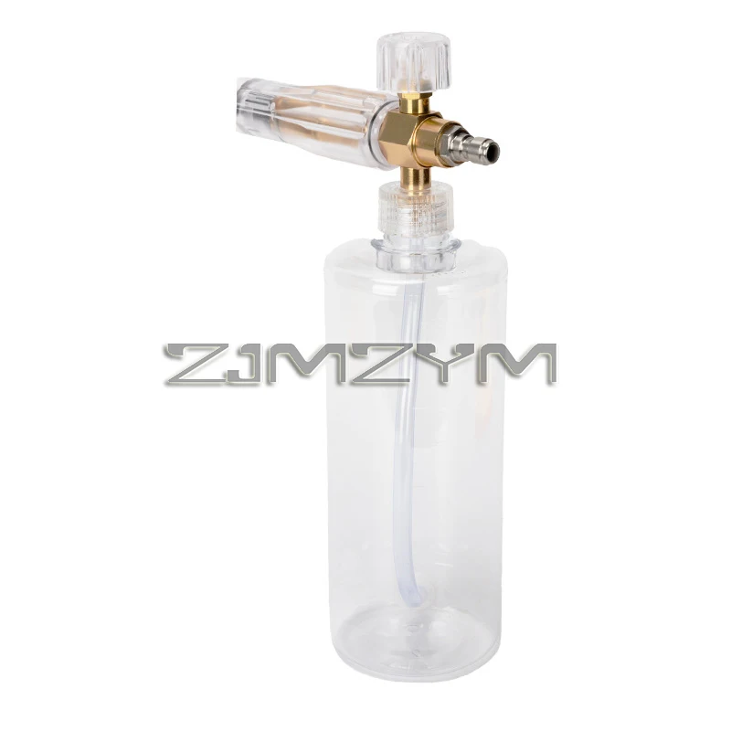 Transparent Snow Foam Lance Car Washer Foam Gun High Pressure Adjustable Cleaning Foam Generator