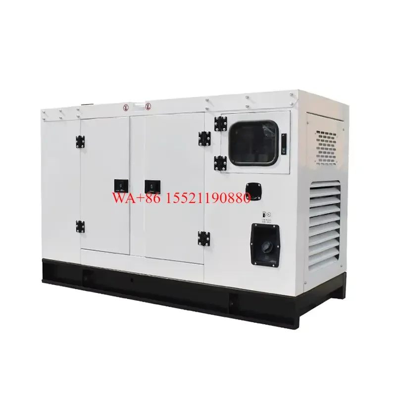 WMWMNU Silent Cooled 15Kva Diesel Generator Ensures Optimal Temperature Efficient Units Maintain Consistent Performance