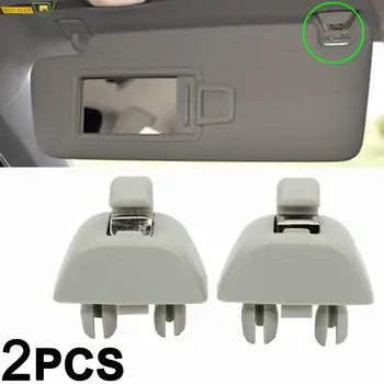 2x support de clip de cintre de pare-soleil pour Audi A6 C6 VW Passat B7 Polo Up! Siège Skoda CITIGO RAPID MII 6RD 857561 Y20 6R 0857561 Crochets Y20