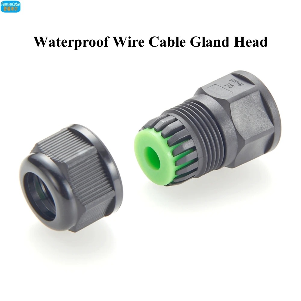 

10Pcs PG Series Nylon Plastic Wire Cable Gland Waterproof Sealing Fixed Head joint Gran head with washer