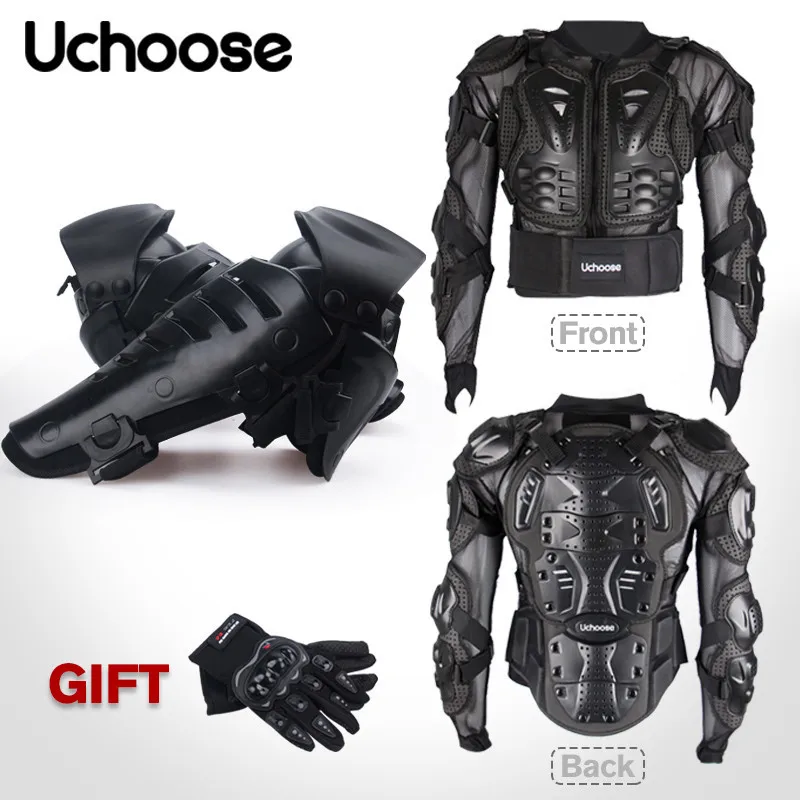 Motorcycle Armor Motorcycle Jacket Men Full Body Motocross Racing Moto Jacket Riding Off Road Motorbike Protection Protector