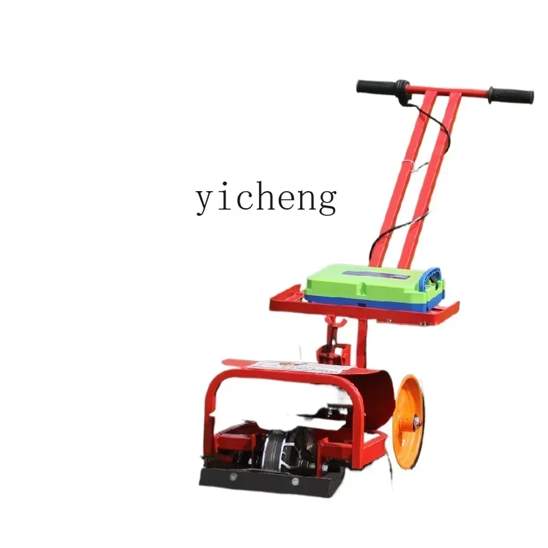 

ZWS electric micro tiller small agricultural rechargeable weeding rake orchard ditch loosening machine