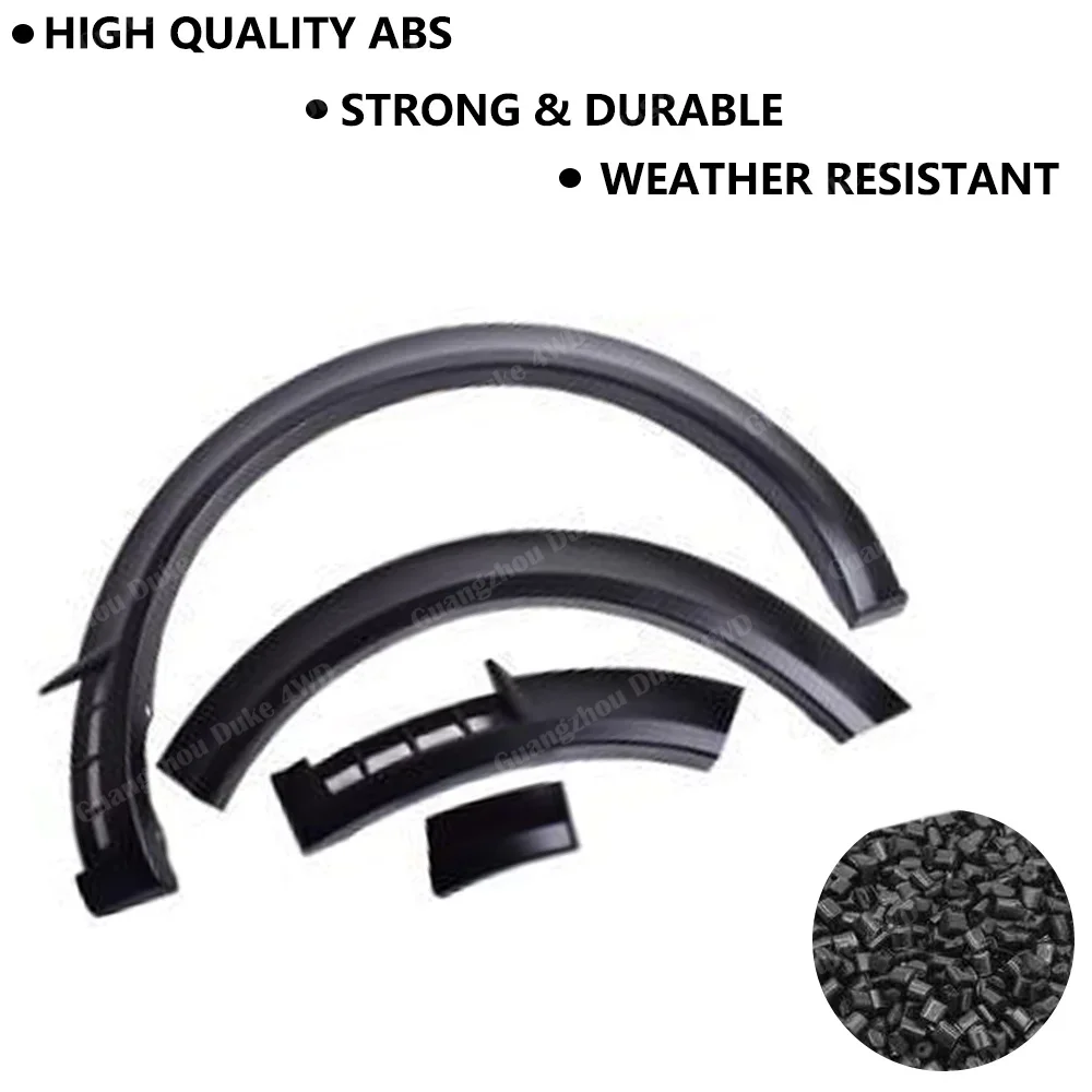 Fender Flares For Toyota Jinbei Hiace 2005-2018 Wheel Arch Flares Car Fender Trim Van Exterior Accessories Car Styling view 4