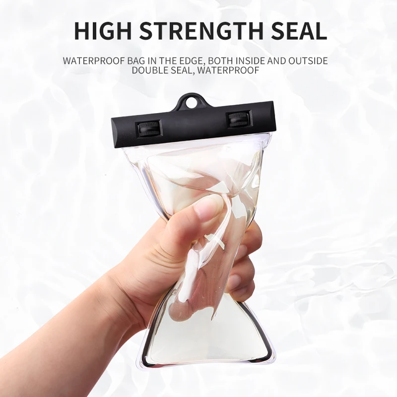 100pcs Waterproof Phone Case For iPhone Samsung Xiaomi Swimming Dry Bag Underwater Case Water Proof Bag Mobile Phone Pouch Cover