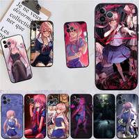 Future Diary  Phone Case Silicone Soft For iPhone 16 15 14 13 12 11 X XR Plus Pro Max Plus