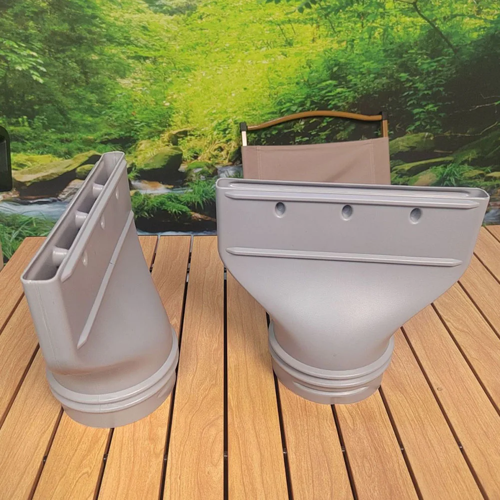1Pcs Kunststoff Flache Schlauch Adapter Haushalt Mobile Klimaanlage Flache Stecker Klimaanlage Fenster Abluft Vent Werkzeuge