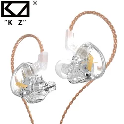 KZ EDX auricolari cablati HiFi Bass auricolari In Ear Monitor cuffie cavo staccabile musica DJ Sport cuffie con cancellazione del rumore