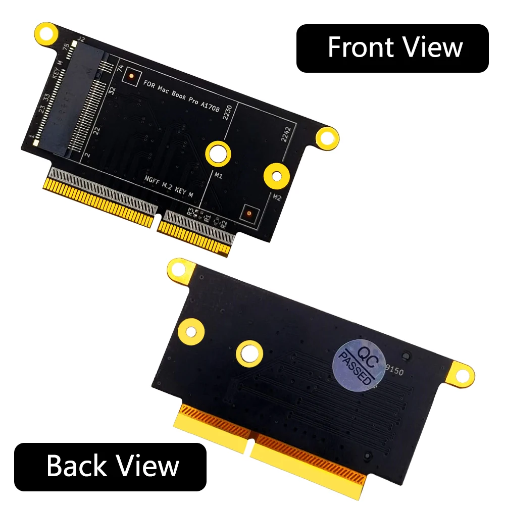 Adapter M2 SSD do Macbooka 1708 NVM-e Obsługuje 2230 2242 KEY-M M.2 SSD do Apple Macbook Pro 1708 do Macbook A1708 SSD Adapter