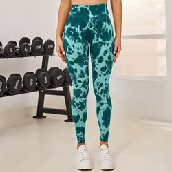 Leggings esportivos sem costura para mulheres, cintura alta calças curtas, roupas de fitness, ginásio, treino, venda quente, ck9811