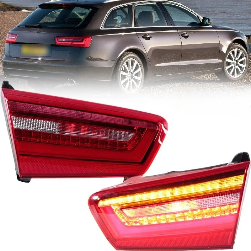 

4GD945093 4GD945094 Для Audi A6 C7 Седан 2012 2013 ~ 2015 Автомобильный красный задний внутренний задний фонарь в сборе светодиодный указатель поворота боковой стоп-сигнал