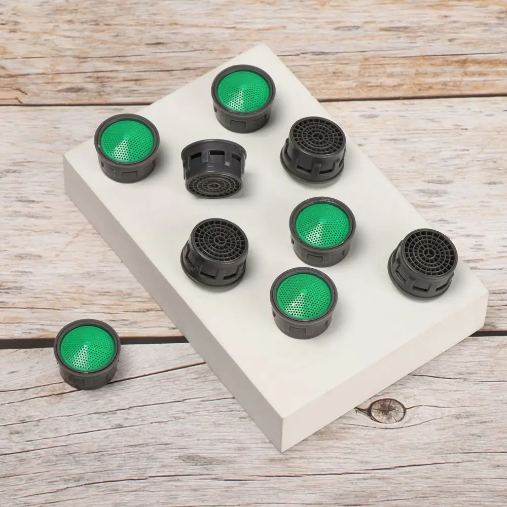 1/2/5pcs Filter Faucet Accessories Replacement Parts Female Thread Faucet Aerator Nozzle Filter Water Saving Adapter