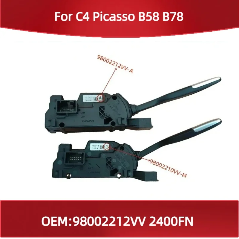 

2400FN 98002212VV Fit for Citroen C4 Picasso B58 B78 speed control lever Shift lever Gear switch selector knob