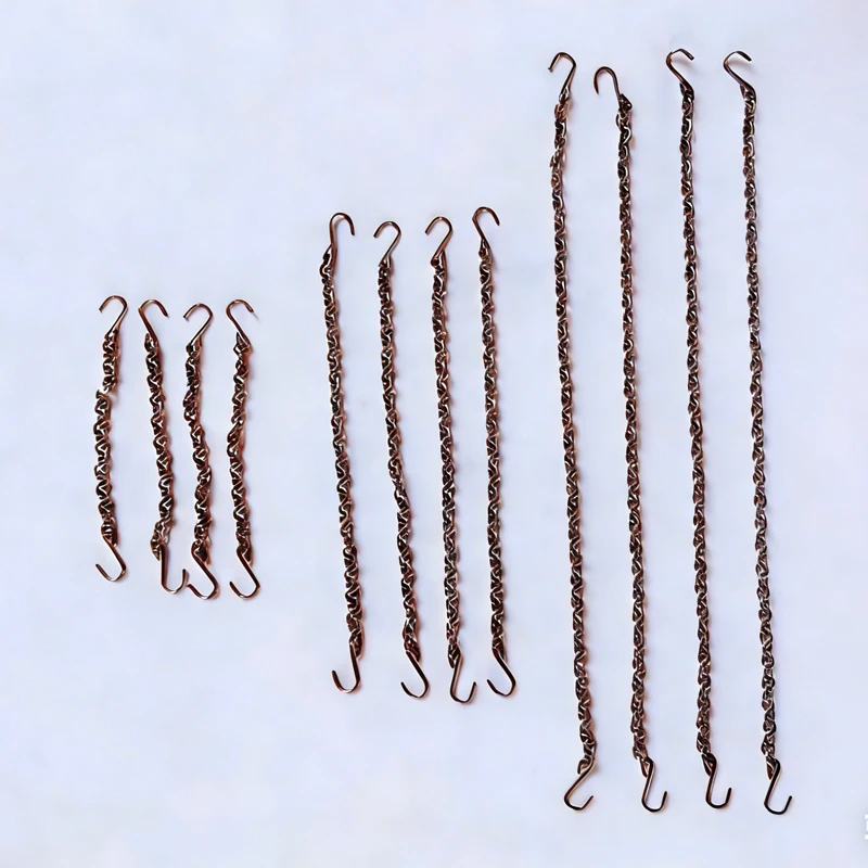 

1Set Miniature Metal Hoist Chain Model 1/50 Scale RC Alloy Crane Lifting Rope Static-to-Dynamic Flexible Bendable Accessories