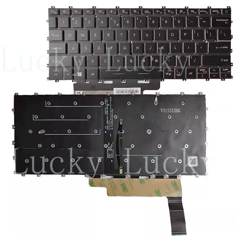 

Новая клавиатура для ноутбуков MSI Modern 14 C5M C7M C7MG MS-14JK, черная, с подсветкой, раскладка US