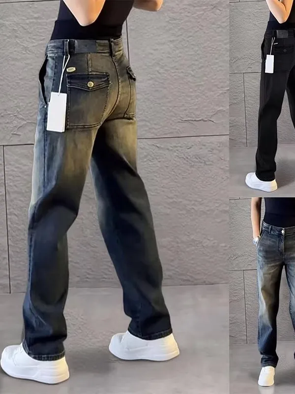 

Мужские джинсы прямого кроя: легкие, классические, модные, осенне-зимние, брендовые, комфортные, универсальные, с эффектом драпировки