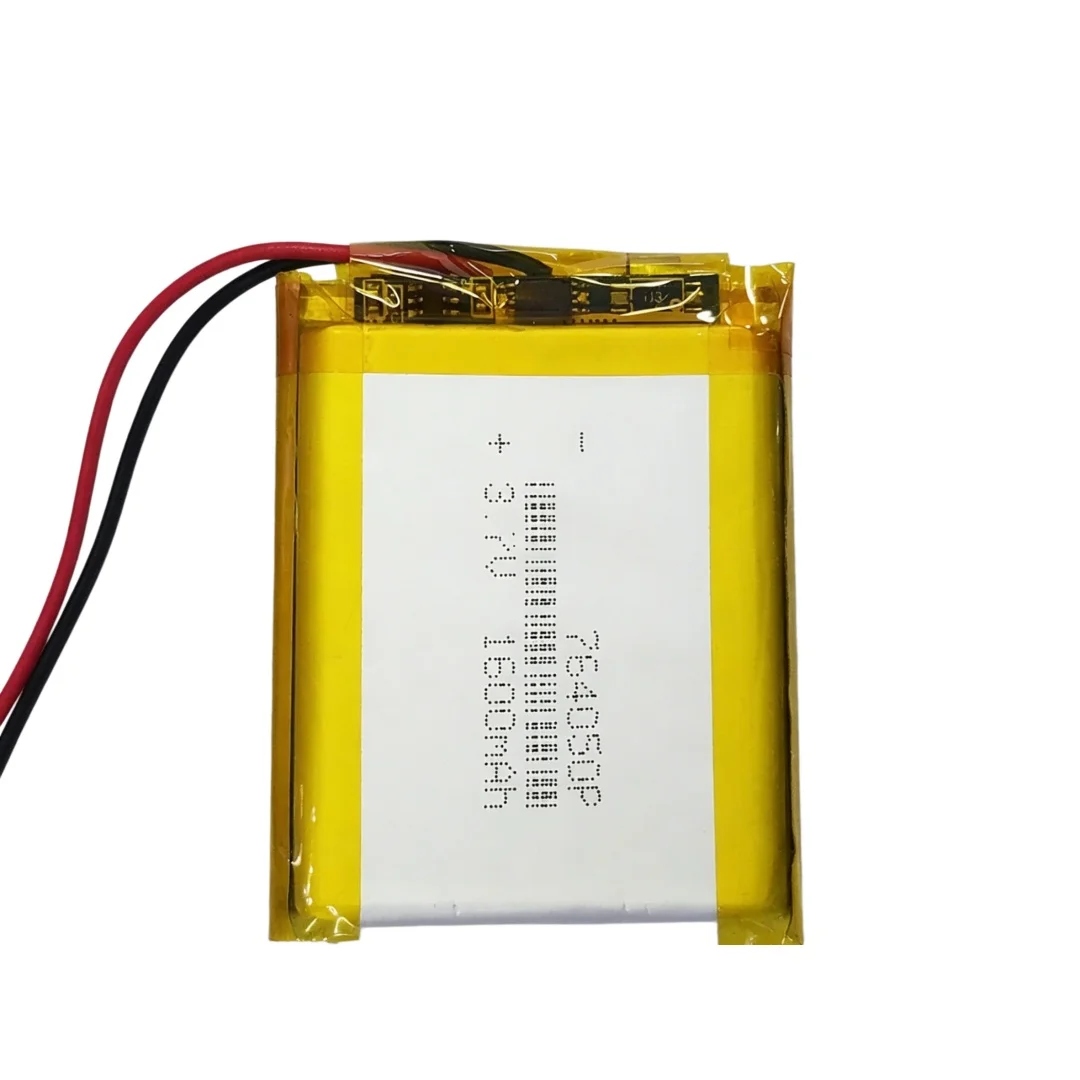 764050X 3.7V 1600mAh Li-Po Replacement Battery Compatible with 754050 754547 754550 for Body Camera Bluetooth Speaker