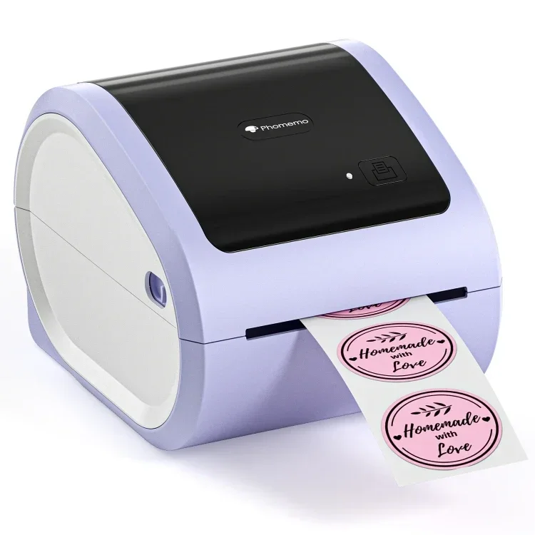 

Wholesale D520 Phomemo Thermal Label Transfer Printer Shipping Label Printer Compatible with Phone&PAD&PC