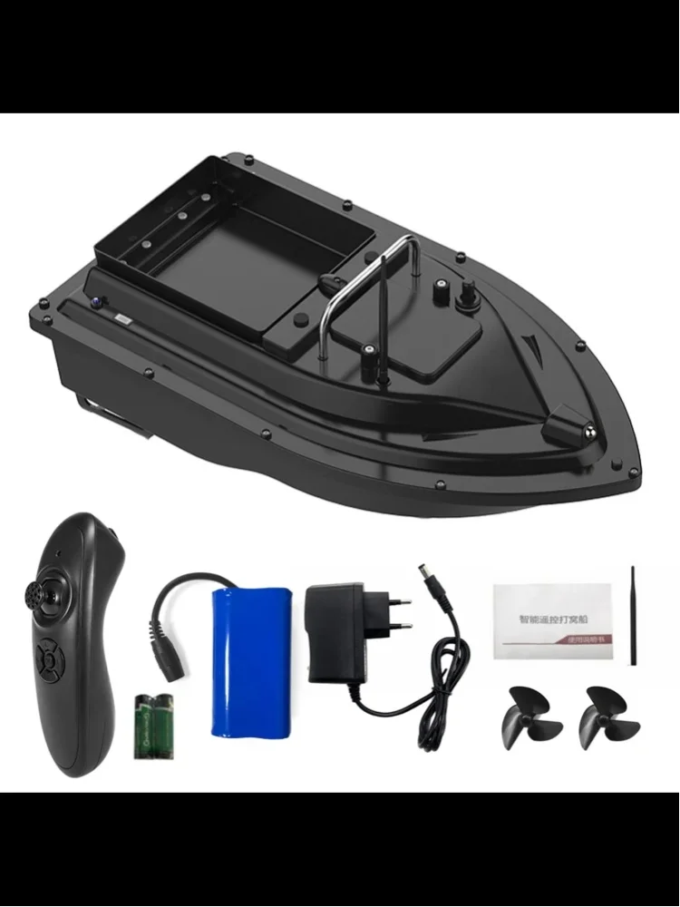 RC Köderboot 300m Reichweite Kabellos 0,4lb Tragfähigkeit Ferngesteuertes Angelköderboot