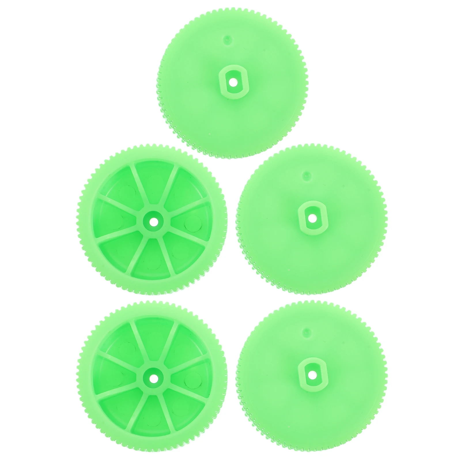 

5 шт. прочные вспомогательные колеса для бака, повышенная стабильность, прецизионное мастерство, простая установка для игрового автомобиля неравномерного места
