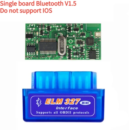 NEW ELM327 Bluetooth V1.5/ V2.1 with Double Pic18f25k80 WIFI ELM327 V1.5 OBD2 Scanner Universal Disgnostic Tool Android IOS Tool