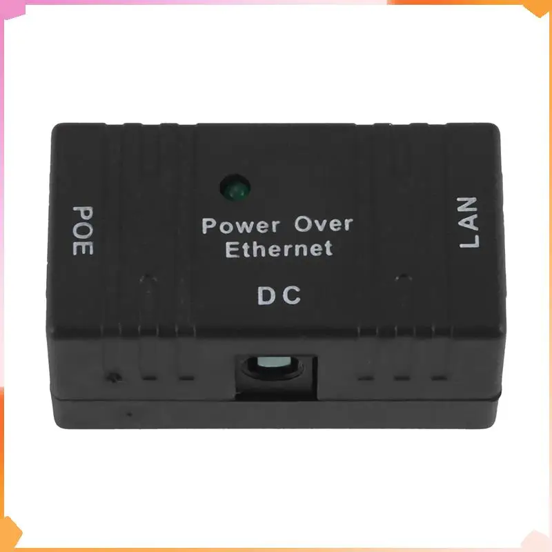 B94A Poe Splitter Injektor Passive Dc Power Over Ethernet Rj45 10/100Mbp Wand Halterung Adapter Für Lan Netzwerk sicherheit Ip Kamera