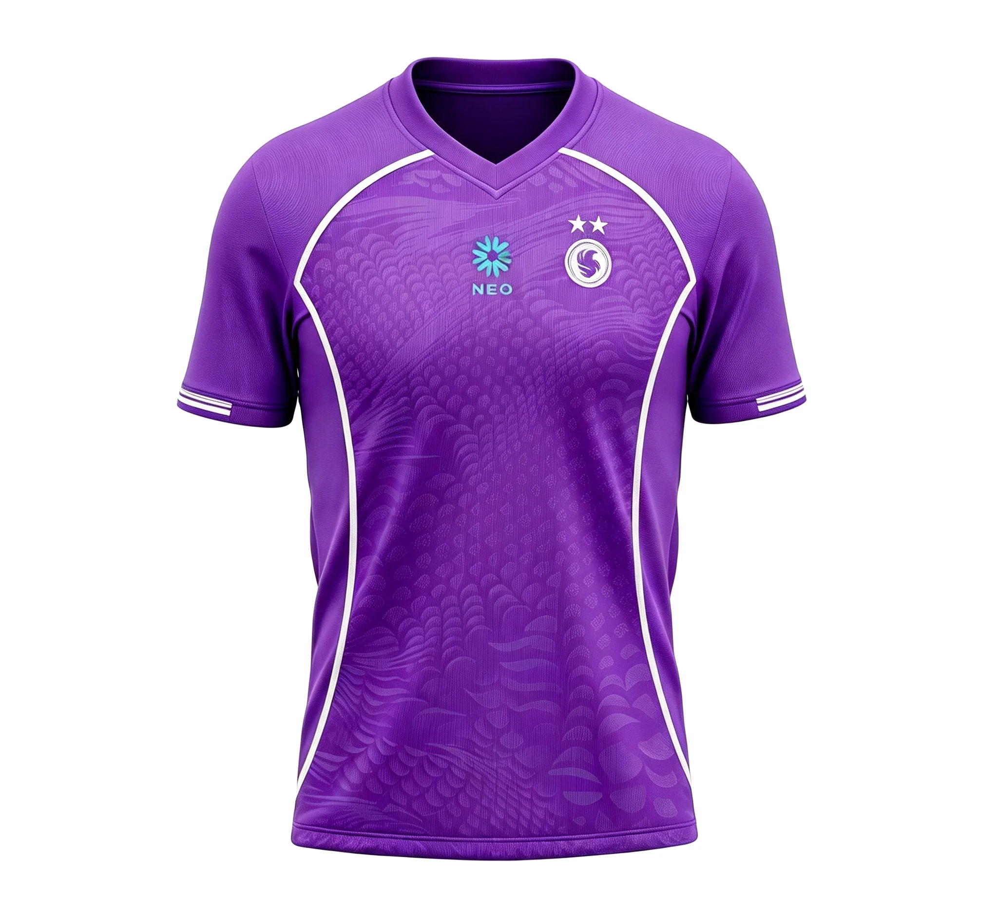 2026 New 3D Print E Sport Purple Falcons Vega Jersey Fans Summer Breathable V-Neck T-Shirt Men Women Casual Short Sleeve