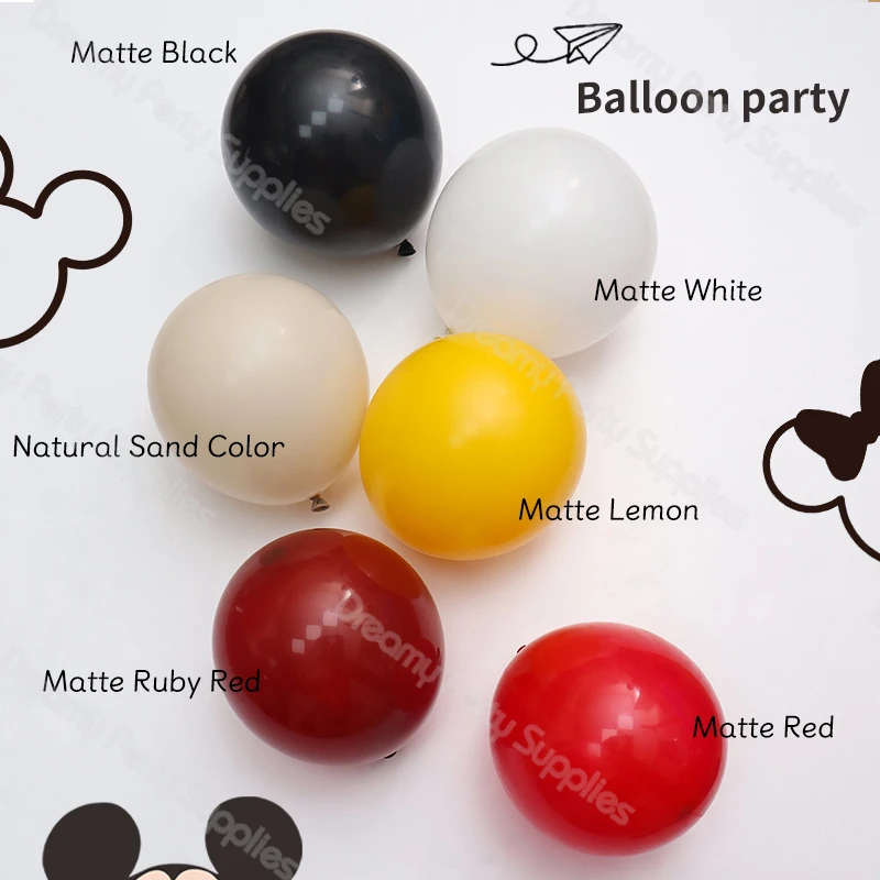 5/10/12/18in Doubled Stuffed Matte Balloons DIY Balloons Garland Arch Kit Baby Shower Birthday Party Wedding Gender Reveal Decor