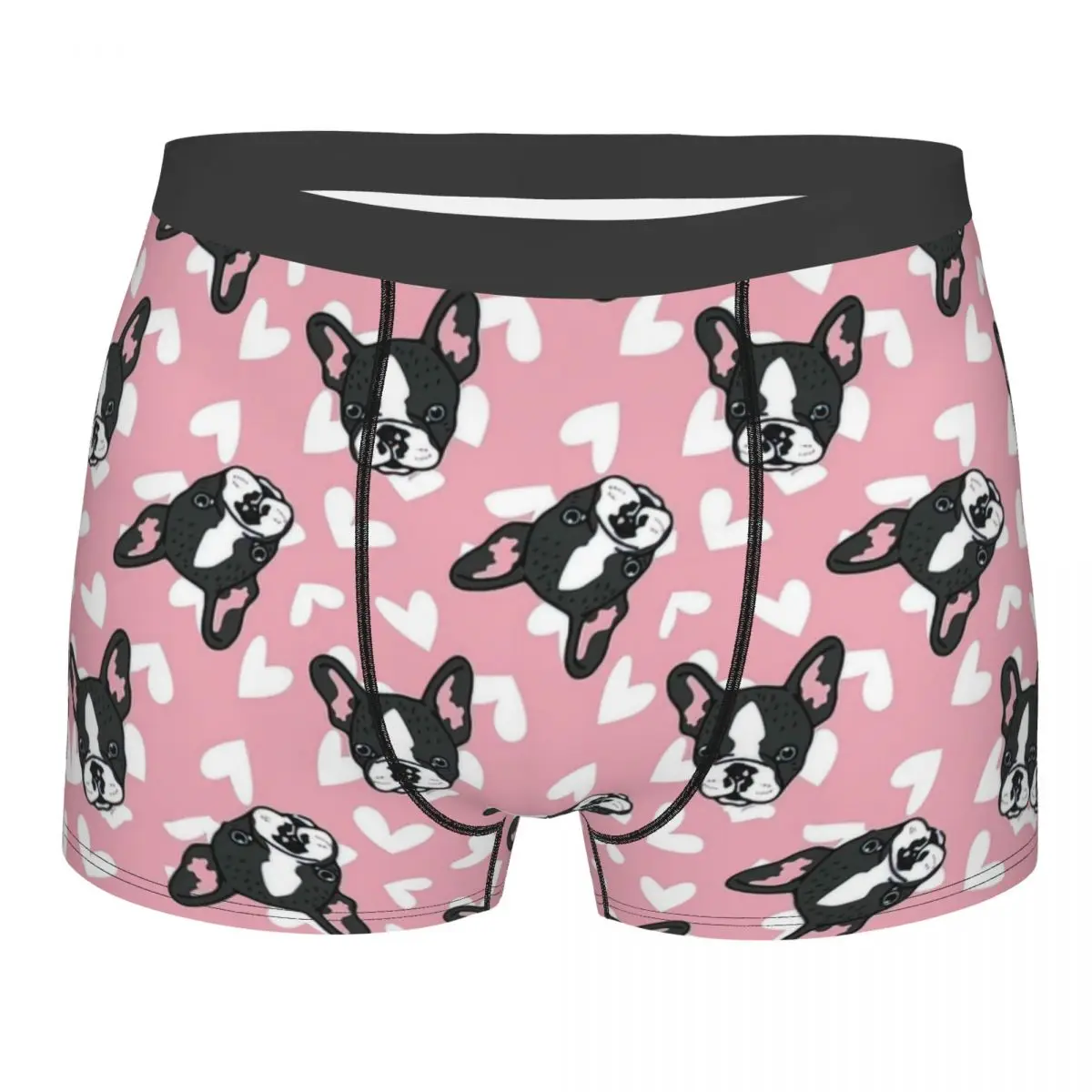 French Bulldog Underpants Breathbale Panties Male Underwear Print Shorts Boxer Briefs