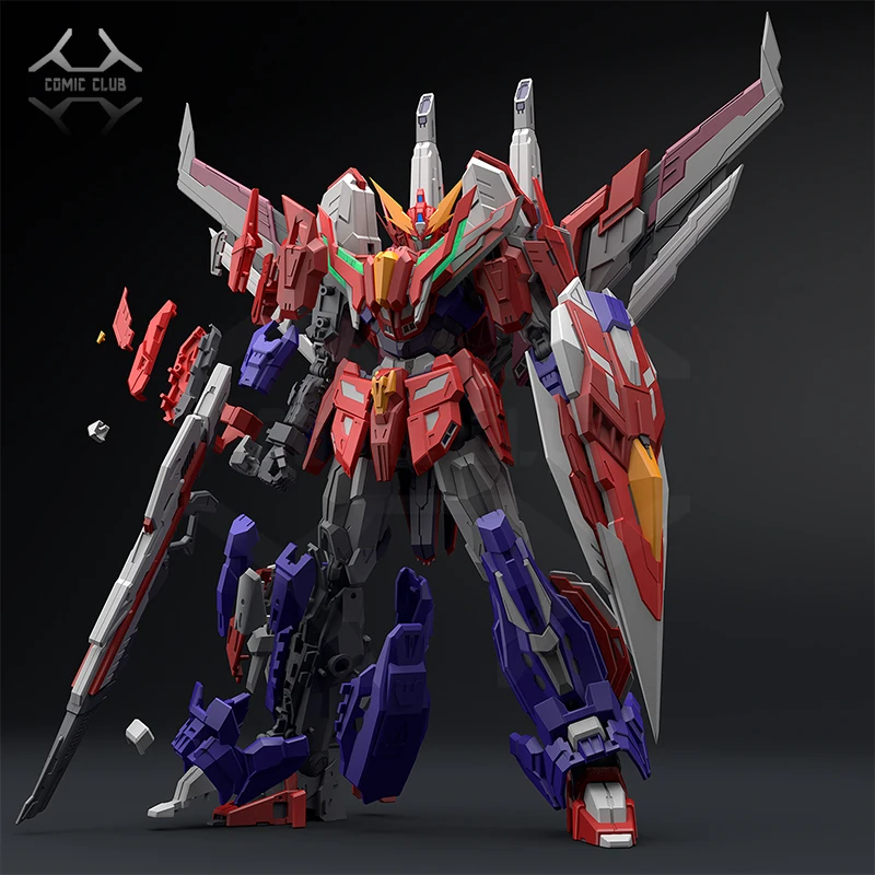 COMIC CLUB IN-STOCK SOULVOGUE HIRM MG 1/100 Flame Shadow Finished Alloy Frame Assembly Model Anime Action Robot Toy Figure