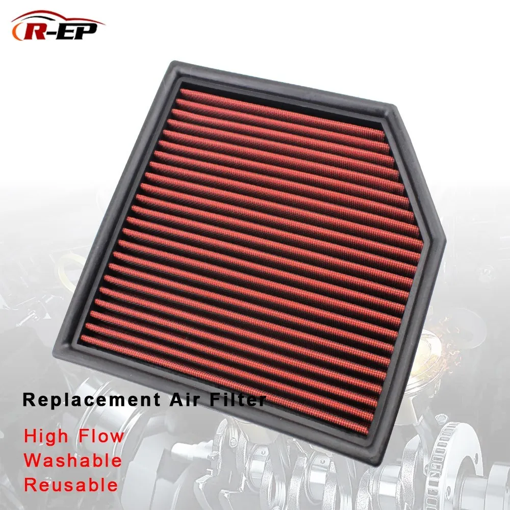 R-EP Performance Replacement Panel Air Filter Fits for Lexus IS250 IS300 IS350 GS250 GS300 Toyota Mark RAV4 OEM 17801-31170