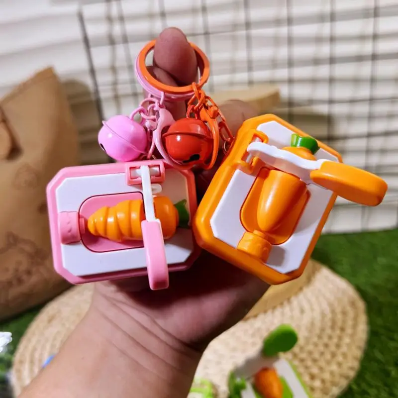 DIY Keychain Carrot-cutting Creative Mini Cutting Fun Stress-relieving Toy Interesting Toy Gift