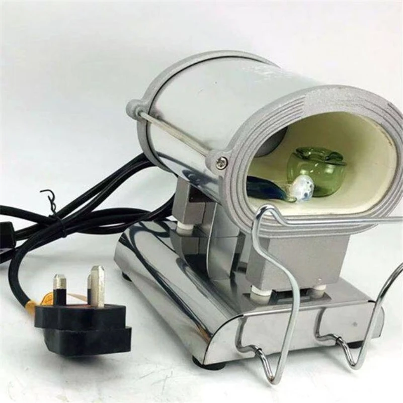 Mini Lampworking Annealing Kiln Glass Rod Heating Preheating Furnace Glass Bead Annealer for Handmade Glass Jewelry Making