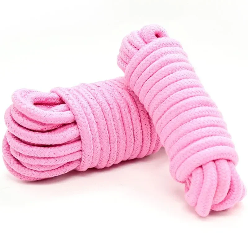 5M Cotton Rope Adult Sex Accessories Slaves BDSM Bondage Soft Rope Adult Games Binding Rope Role-Playing Couples Sex Strap strap