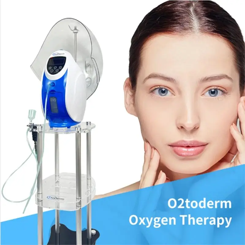 

Newest Korea Oxygen Spray Therapy Facial Machine O2toderm Anion Dome Oxygen Jet Facial Mask For Skin Rejuvenation Mouisture