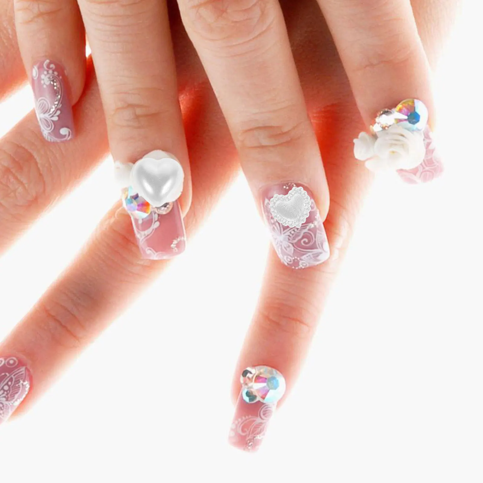 

Подвески для дизайна ногтей, принадлежности для маникюра, маленькие драгоценные камни для ногтей для профессионального и домашнего использования, подвески для украшения маникюра