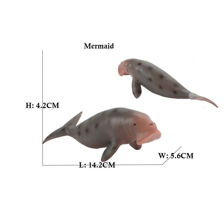 Endangered Marine Animals Figurines Killer Shark Orca Beluga Whale Dolphin Seal Model Action Figure Toy Conservation Awareness