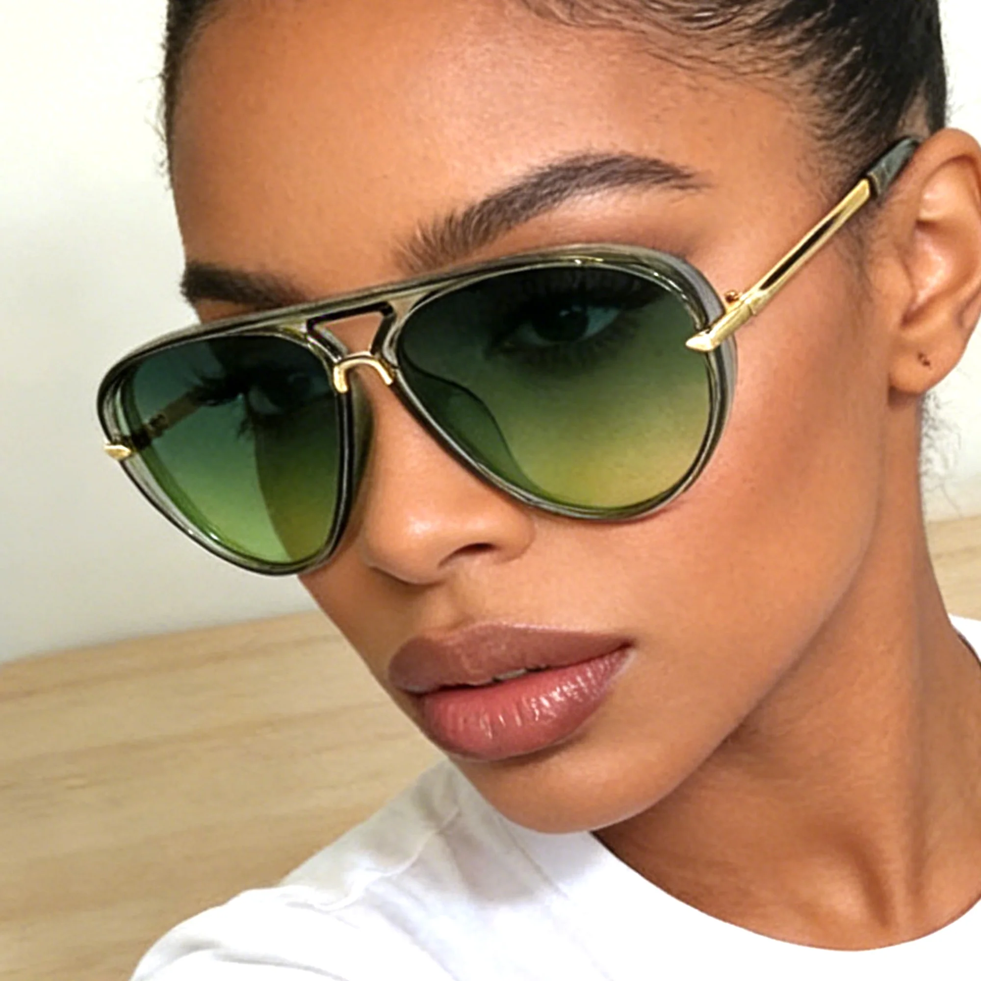 New Fashion Colored Sunglasses For Men and Women Aviator Sun Glasses Uv400 Resistant Glasses Shades Sunnies Fishing Sunglasses image 4