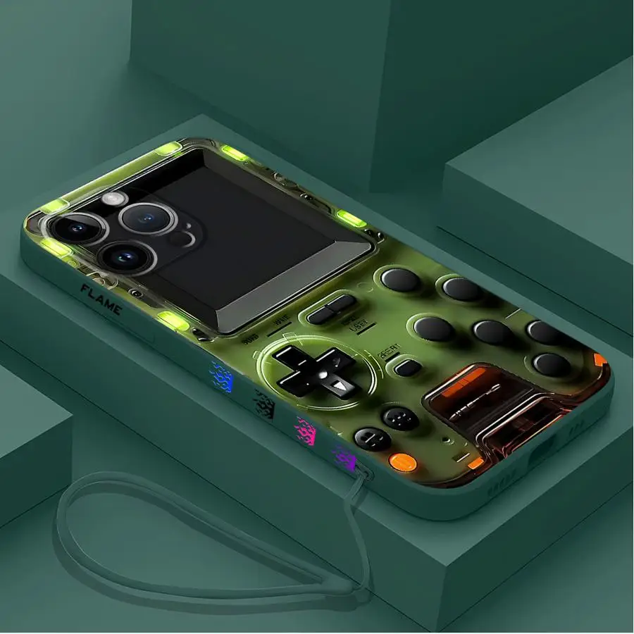 حافظة لهاتف آيفون 11 12 13 14 15 16 Pro Max XR XS 7 8 SE 15 Plus 13 غطاء صغير