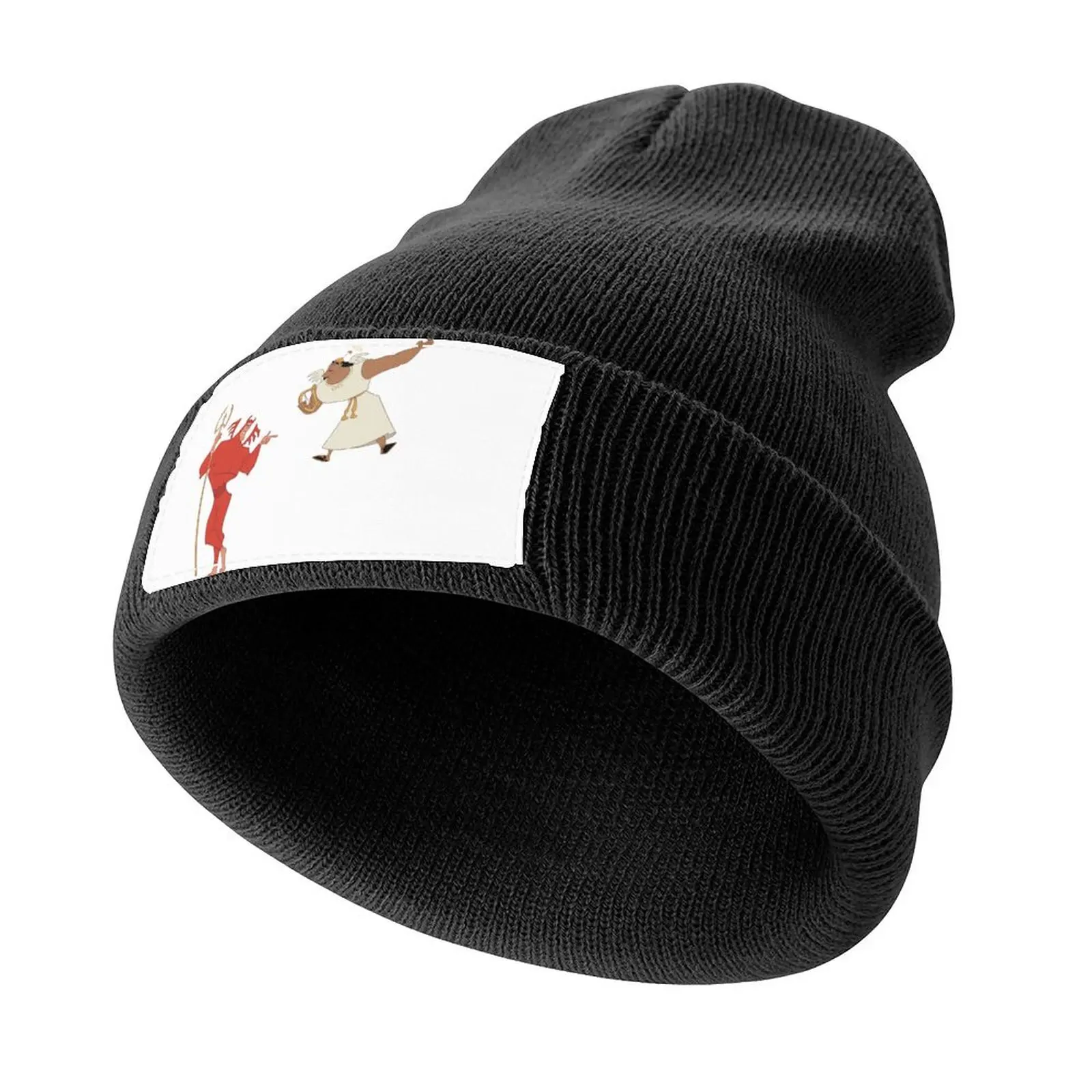 Kronk's Angel and Devil (The Emperor's New Groove) Knitted Cap Brand Man cap fashionable Kids Hat Golf Hat Man Golf Men Women's