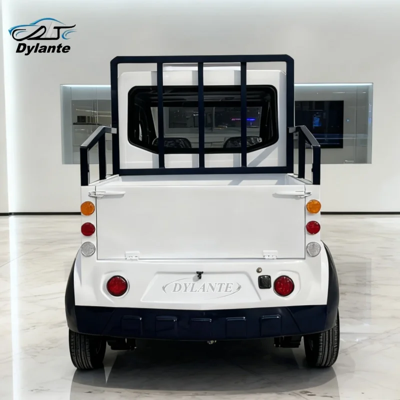 5 passenger With Rear Cargo Box Golf Cart 4 Wheel Electric Golf Cart Optional Off Road Tires Electric Car Street Legal