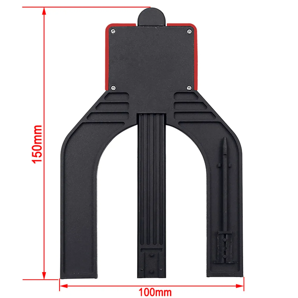Imagem -05 - Digital Medidor de Profundidade Altímetro Lcd Pinça Magnética Pés Carpintaria Régua Horizontal Vertical Ferramenta de Medição Mesa Roteador 080 mm