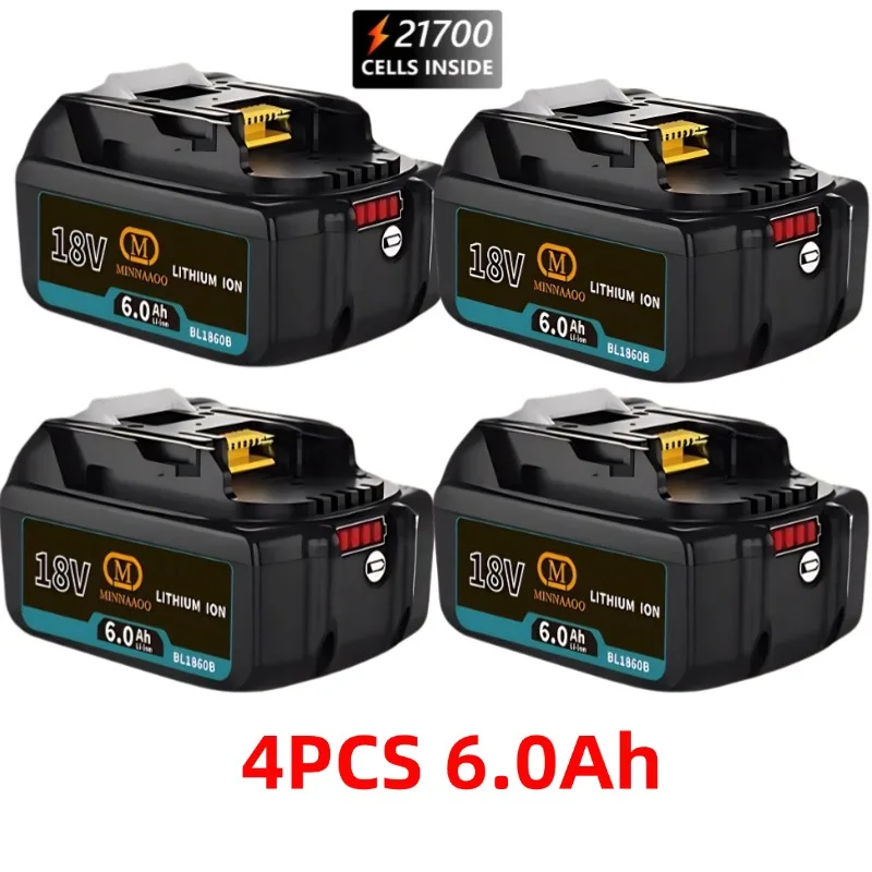 

For Makita 18V 6Ah Battery Rechargeable Battery 18650 Lithium-ion Cell Suitable For Makita Power Tool