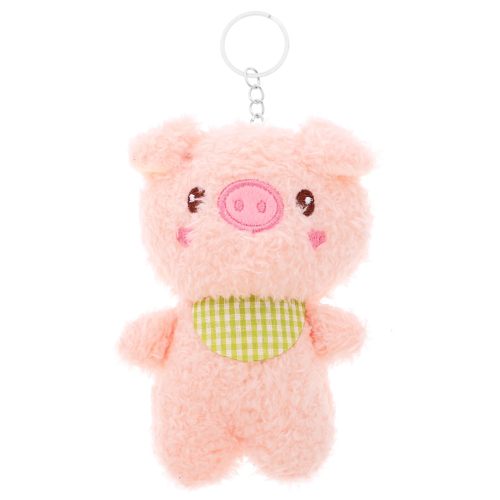 

Keychain Stuffed Keychain Keyring Hanging Backpack Pendant Cartoon Pig Keyring Bag Hanging Decor tiny stuffed pig