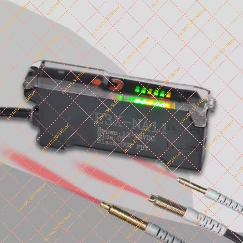 E3X-NA11 Diffuse Reflective Photoelectric Sensor & Amplifier | Optical Fiber M3/M4/M6 Compatible