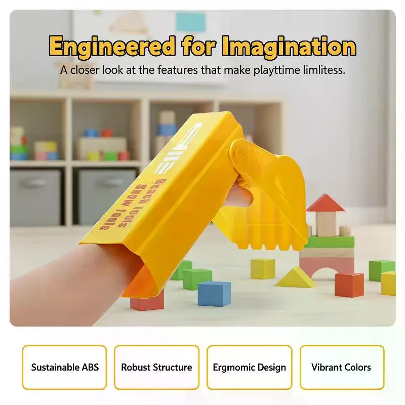 Pro Sand Snow Shovel Vibrant Orange Beach Digging Tool For Kids Adults Heavy Duty Plastic Snow Digging Toy Outdoor Play Garden