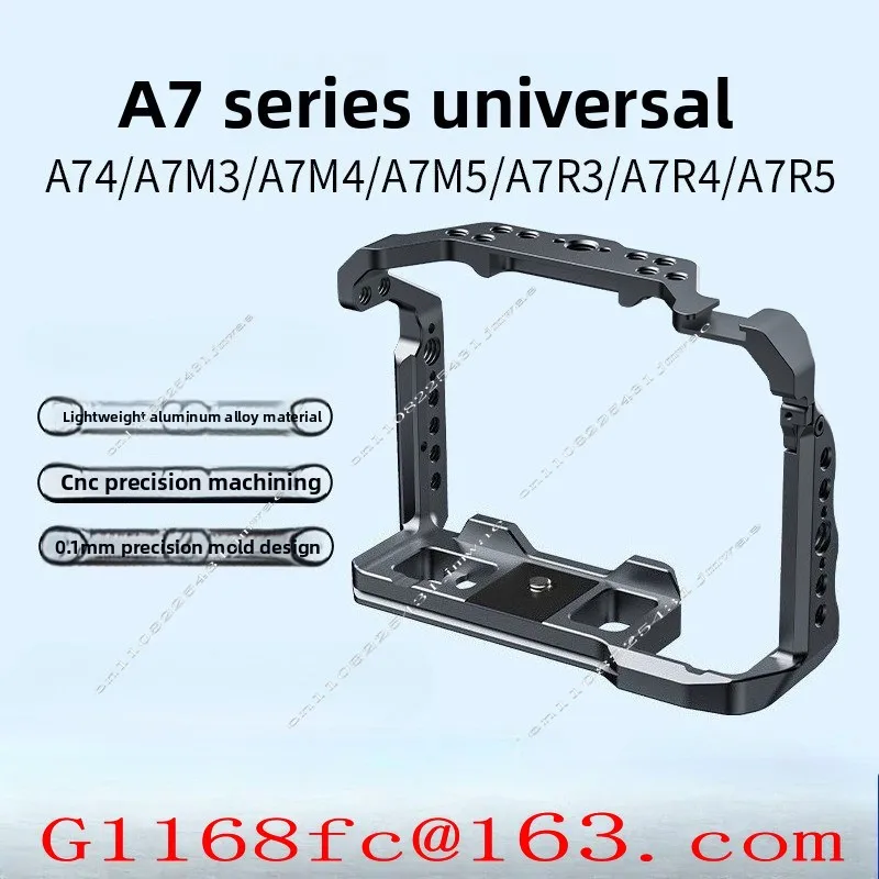 Applicable To A7M5/A7M4/A7R5 Camera Rabbit Cage A7M3/A7R3 Live Broadcast Expansion Aluminum Alloy Protective Frame