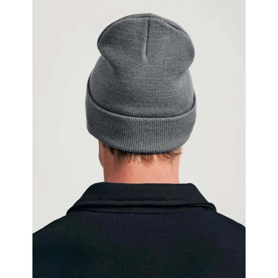 Topi Musim Dingin Beanie Bordir Bendera Amerika untuk Pria Wanita Perlengkapan Taktis Militer Multi-musim Topi Hangat Musim Dingin Tentara Polisi