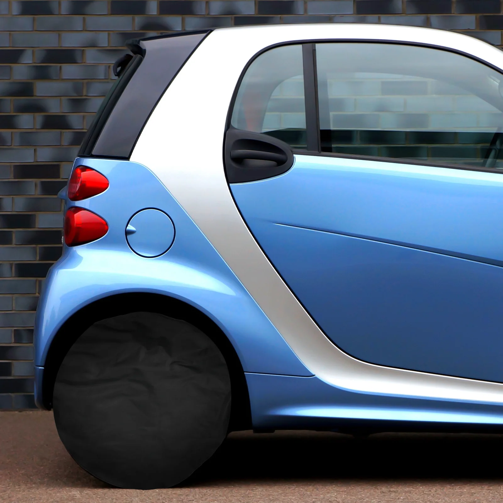 

2Pcs Tire Cover for Rv Truck Car Camper Trailer Waterproof Dustproof 32inch Durable Thick Breathable Canvas Sun Damage